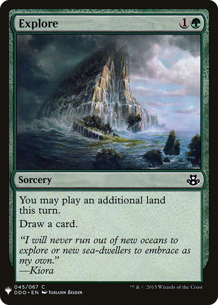 Explore (MB1-1202) - Mystery Booster - Premium MTG Single from Wizards of the Coast - Just $0.25! Shop now at Game Crave Tournament Store