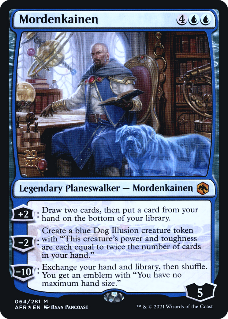 Mordenkainen (PAFR-64S) - Adventures in the Forgotten Realms Promos Foil - Premium MTG Single from Wizards of the Coast - Just $2.02! Shop now at Game Crave Tournament Store