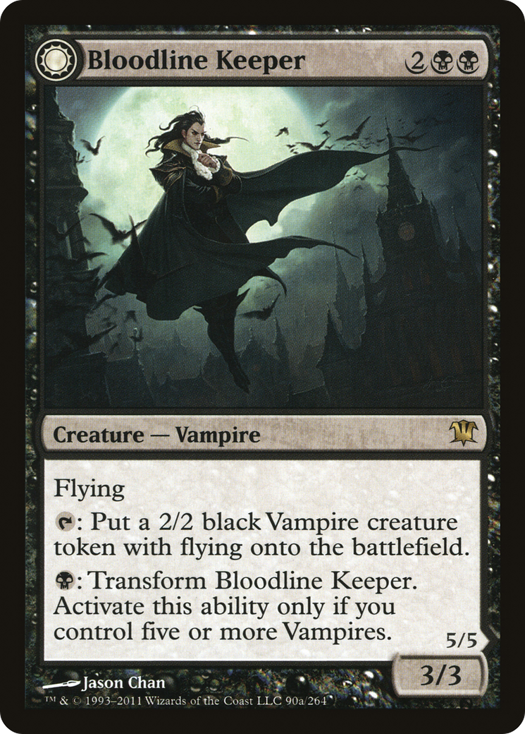 Bloodline Keeper // Lord of Lineage (ISD-090) - Innistrad: (Double Faced Transform) Foil - Premium MTG Single from Wizards of the Coast - Just $7.29! Shop now at Game Crave Tournament Store