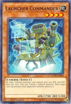 Launcher Commander (COTD-EN004) - Code of the Duelist 1st Edition - Premium Yugioh Single from Konami - Just $0.25! Shop now at Game Crave Tournament Store