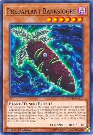 Predaplant Banksiogre (COTD-EN016) - Code of the Duelist Unlimited - Premium Yugioh Single from Konami - Just $0.25! Shop now at Game Crave Tournament Store