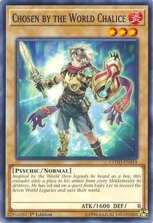 Chosen by the World Chalice (COTD-EN019) - Code of the Duelist Unlimited - Premium Yugioh Single from Konami - Just $0.25! Shop now at Game Crave Tournament Store