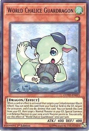 World Chalice Guardragon (COTD-EN021) - Code of the Duelist 1st Edition - Premium Yugioh Single from Konami - Just $0.31! Shop now at Game Crave Tournament Store