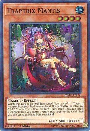 Traptrix Mantis (COTD-EN030) - Code of the Duelist 1st Edition - Premium Yugioh Single from Konami - Just $0.46! Shop now at Game Crave Tournament Store