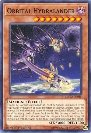 Orbital Hydralander (COTD-EN035) - Code of the Duelist Unlimited - Premium Yugioh Single from Konami - Just $0.25! Shop now at Game Crave Tournament Store
