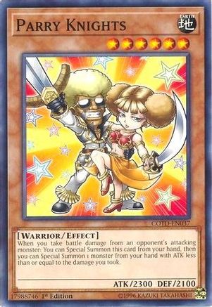 Parry Knights (COTD-EN037) - Code of the Duelist Unlimited - Premium Yugioh Single from Konami - Just $0.08! Shop now at Game Crave Tournament Store
