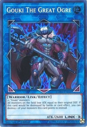 Gouki The Great Ogre (COTD-EN045) - Code of the Duelist 1st Edition - Premium Yugioh Single from Konami - Just $0.25! Shop now at Game Crave Tournament Store