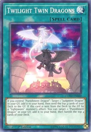 Twilight Twin Dragons (COTD-EN060) - Code of the Duelist 1st Edition - Premium Yugioh Single from Konami - Just $0.25! Shop now at Game Crave Tournament Store