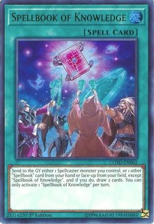 Spellbook of Knowledge (COTD-EN062) - Code of the Duelist Unlimited - Premium Yugioh Single from Konami - Just $0.44! Shop now at Game Crave Tournament Store