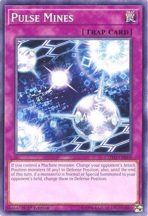 Pulse Mines (COTD-EN069) - Code of the Duelist 1st Edition - Premium Yugioh Single from Konami - Just $0.25! Shop now at Game Crave Tournament Store