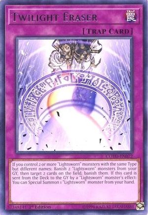 Twilight Eraser (COTD-EN072) - Code of the Duelist Unlimited - Premium Yugioh Single from Konami - Just $0.25! Shop now at Game Crave Tournament Store