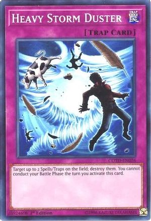 Heavy Storm Duster (COTD-EN076) - Code of the Duelist Unlimited - Premium Yugioh Single from Konami - Just $0.30! Shop now at Game Crave Tournament Store