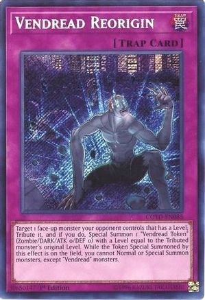 Vendread Reorigin (COTD-EN085) - Code of the Duelist Unlimited - Premium Yugioh Single from Konami - Just $0.35! Shop now at Game Crave Tournament Store