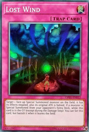 Lost Wind (OP05-EN012) - OTS Tournament Pack 5 Unlimited - Premium Yugioh Single from Konami - Just $0.32! Shop now at Game Crave Tournament Store
