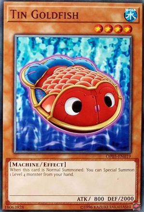 Tin Goldfish (OP05-EN019) - OTS Tournament Pack 5 Unlimited - Premium Yugioh Single from Konami - Just $0.97! Shop now at Game Crave Tournament Store