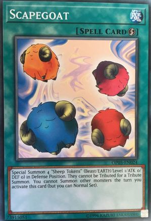 Scapegoat (OP05-EN024) - OTS Tournament Pack 5 Unlimited - Premium Yugioh Single from Konami - Just $0.25! Shop now at Game Crave Tournament Store