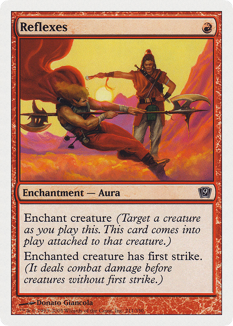 Reflexes (9ED-211) - Ninth Edition - Premium MTG Single from Wizards of the Coast - Just $0.08! Shop now at Game Crave Tournament Store