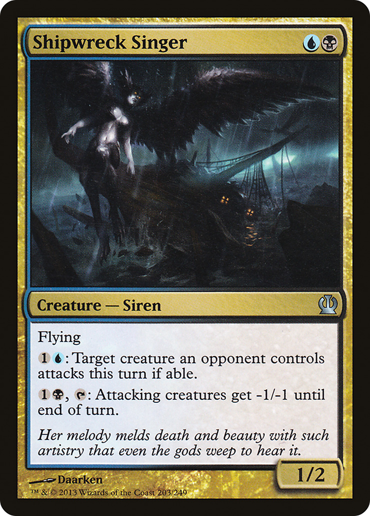 Shipwreck Singer (THS-203) - Theros - Premium MTG Single from Wizards of the Coast - Just $0.08! Shop now at Game Crave Tournament Store