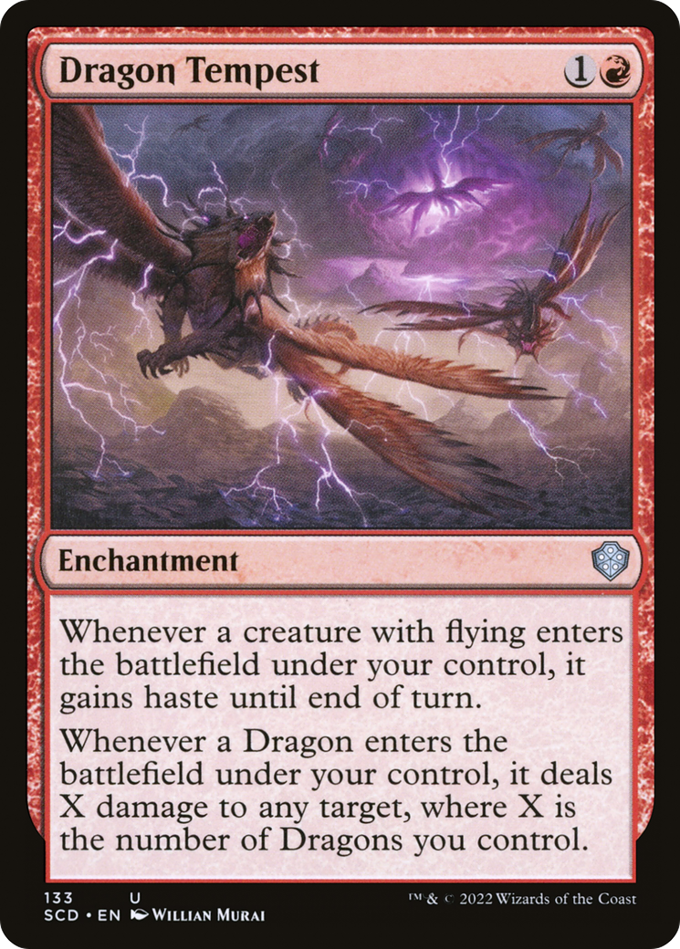 Dragon Tempest (SCD-133) - Starter Commander Decks - Premium MTG Single from Wizards of the Coast - Just $0.95! Shop now at Game Crave Tournament Store
