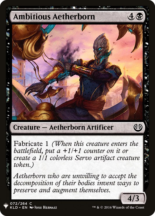 Ambitious Aetherborn (MB1-564) - Mystery Booster - Premium MTG Single from Wizards of the Coast - Just $0.08! Shop now at Game Crave Tournament Store