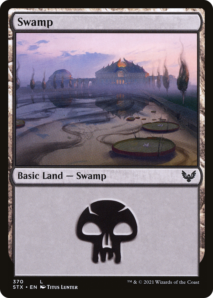 Swamp (STX-370) - Strixhaven: School of Mages - Premium MTG Single from Wizards of the Coast - Just $0.08! Shop now at Game Crave Tournament Store