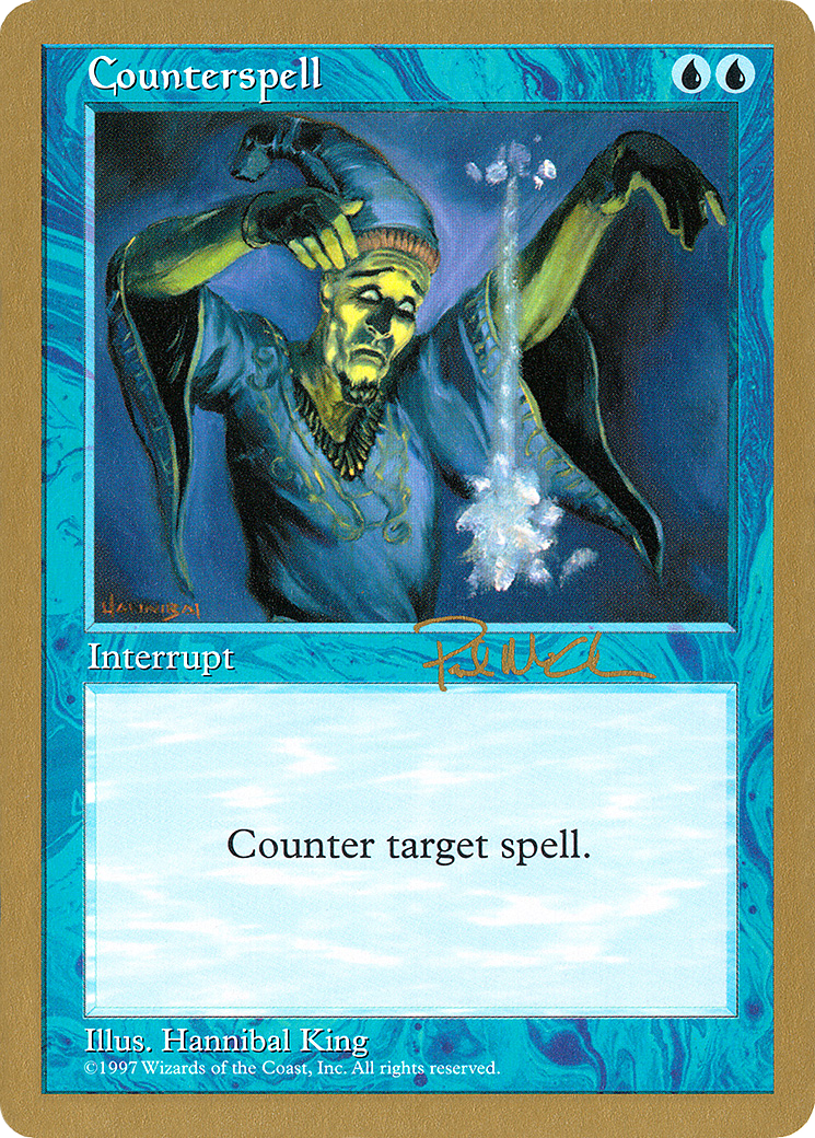 Counterspell (WC97-PM77) - World Championship Decks 1997 - Premium MTG Single from Wizards of the Coast - Just $0.35! Shop now at Game Crave Tournament Store