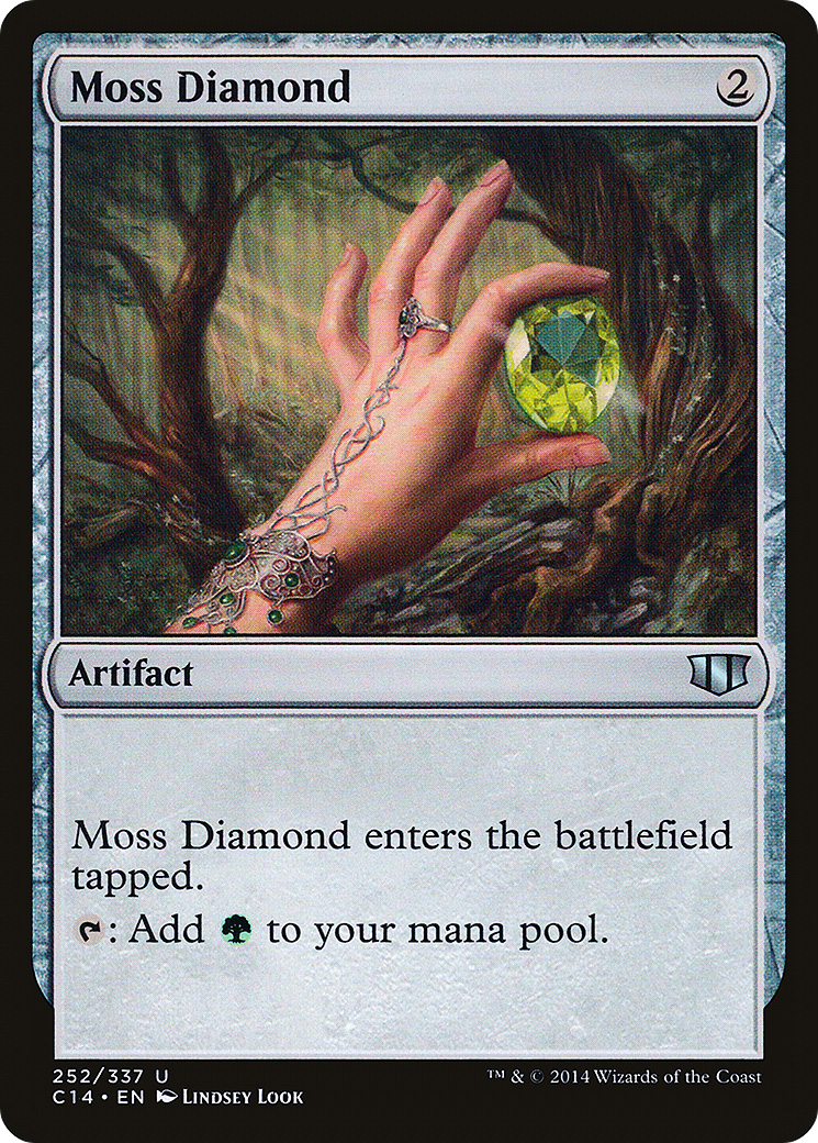 Moss Diamond (C14-252) - Commander 2014 - Premium MTG Single from Wizards of the Coast - Just $0.08! Shop now at Game Crave Tournament Store