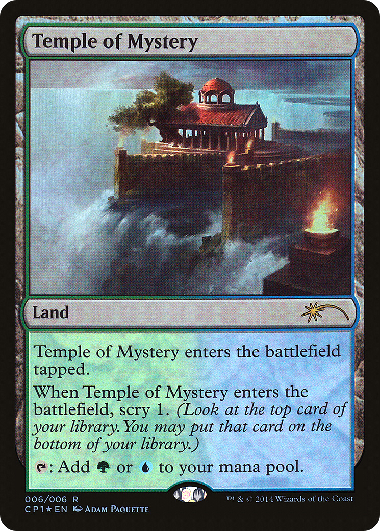 Temple of Mystery (CP1-006) - Magic 2015 Clash Pack Foil - Premium MTG Single from Wizards of the Coast - Just $0.53! Shop now at Game Crave Tournament Store