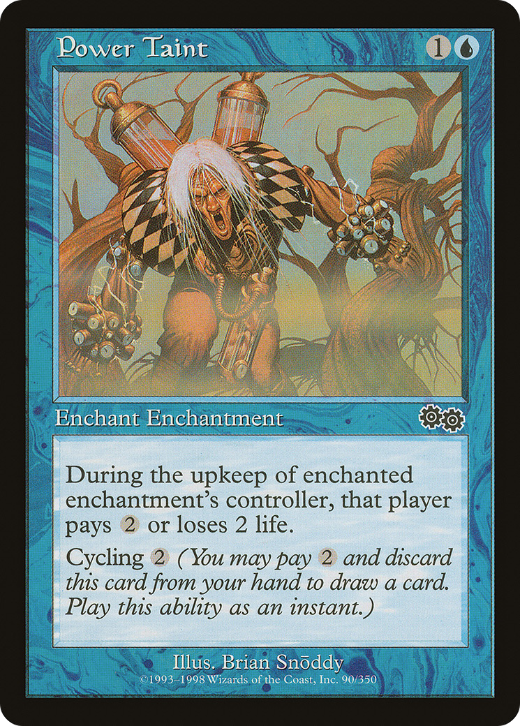 Power Taint (USG-090) - Urza's Saga - Premium MTG Single from Wizards of the Coast - Just $0.26! Shop now at Game Crave Tournament Store