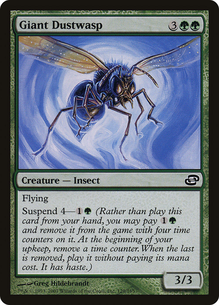 Giant Dustwasp (PLC-129) - Planar Chaos - Premium MTG Single from Wizards of the Coast - Just $0.25! Shop now at Game Crave Tournament Store