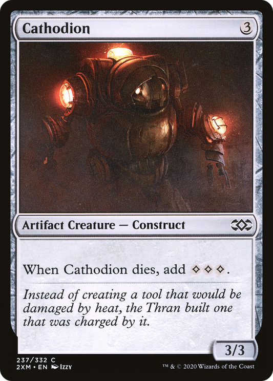 Cathodion (2XM-237) - Double Masters - Premium MTG Single from Wizards of the Coast - Just $0.08! Shop now at Game Crave Tournament Store