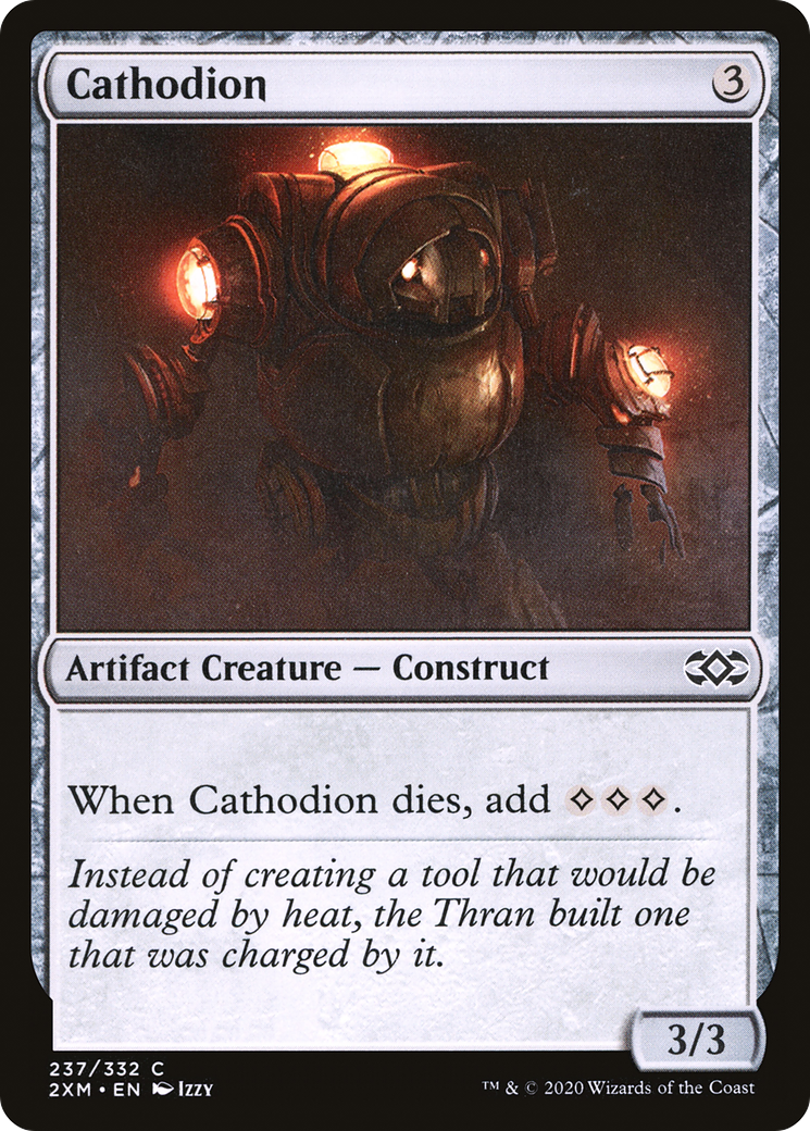 Cathodion (2XM-237) - Double Masters Foil - Premium MTG Single from Wizards of the Coast - Just $0.08! Shop now at Game Crave Tournament Store