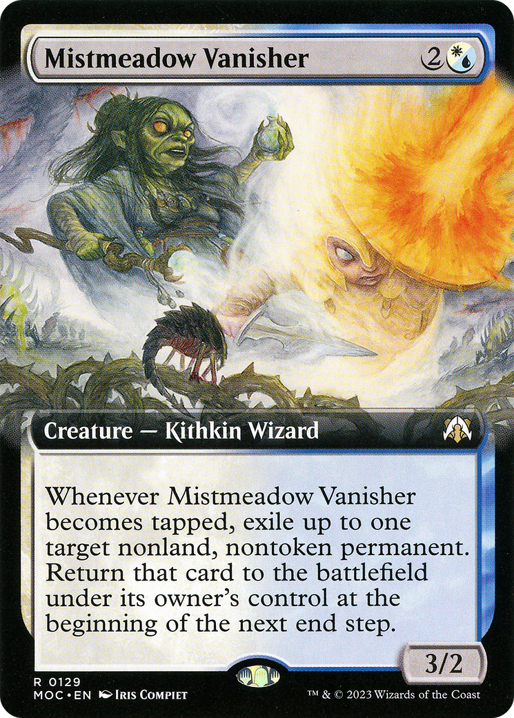 Mistmeadow Vanisher (MOC-129) - March of the Machine Commander: (Extended Art) - Premium MTG Single from Wizards of the Coast - Just $0.08! Shop now at Game Crave Tournament Store