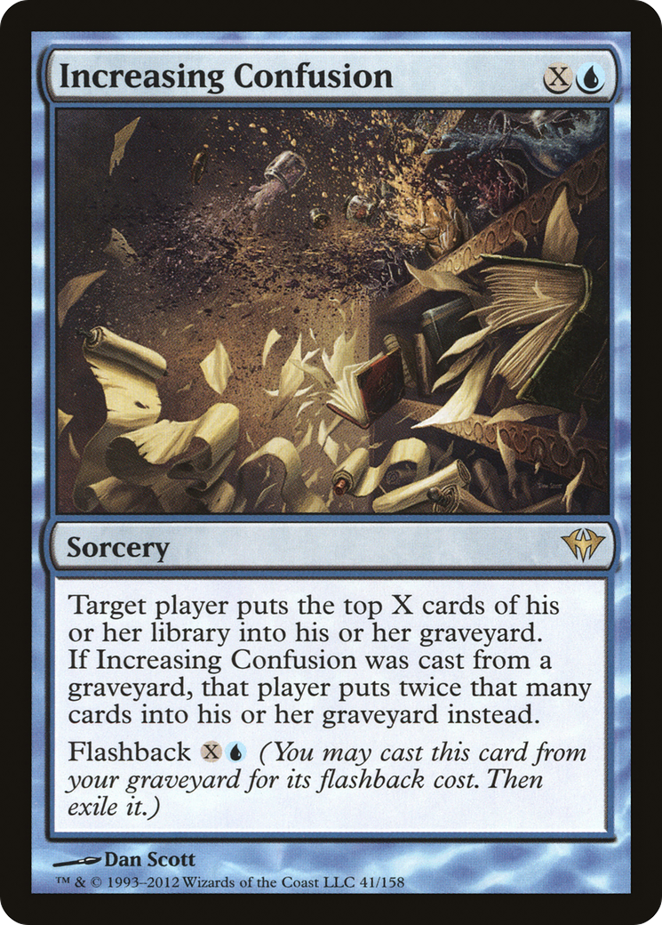 Increasing Confusion (DKA-041) - Dark Ascension Foil - Premium MTG Single from Wizards of the Coast - Just $0.82! Shop now at Game Crave Tournament Store