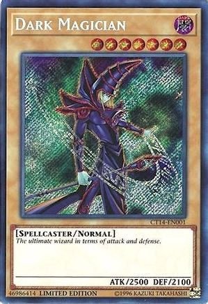 Dark Magician (CT14-EN001) - 2017 Mega-Tins Limited - Premium Yugioh Single from Konami - Just $2.69! Shop now at Game Crave Tournament Store