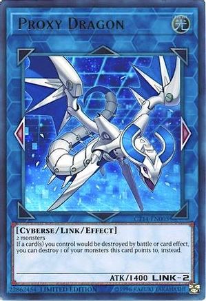 Proxy Dragon (CT14-EN003) - 2017 Mega-Tins Limited - Premium Yugioh Single from Konami - Just $0.25! Shop now at Game Crave Tournament Store