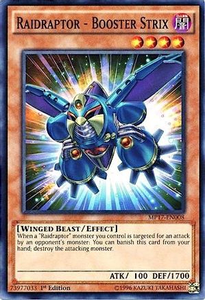 Raidraptor - Booster Strix (MP17-EN008) - 2017 Mega-Tins Mega Pack 1st Edition - Premium Yugioh Single from Konami - Just $0.08! Shop now at Game Crave Tournament Store