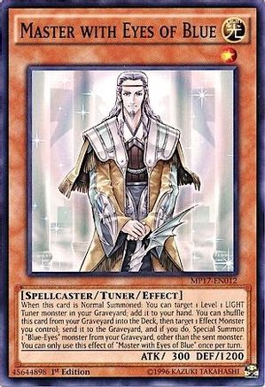 Master with Eyes of Blue (MP17-EN012) - 2017 Mega-Tins Mega Pack 1st Edition - Premium Yugioh Single from Konami - Just $0.25! Shop now at Game Crave Tournament Store