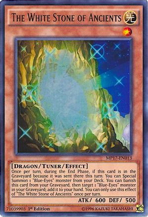 The White Stone of Ancients (MP17-EN013) - 2017 Mega-Tins Mega Pack 1st Edition - Premium Yugioh Single from Konami - Just $0.94! Shop now at Game Crave Tournament Store