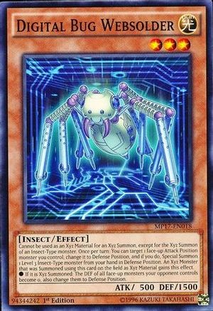 Digital Bug Websolder (MP17-EN018) - 2017 Mega-Tins Mega Pack 1st Edition - Premium Yugioh Single from Konami - Just $0.25! Shop now at Game Crave Tournament Store