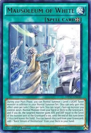 Mausoleum of White (MP17-EN030) - 2017 Mega-Tins Mega Pack 1st Edition - Premium Yugioh Single from Konami - Just $0.26! Shop now at Game Crave Tournament Store