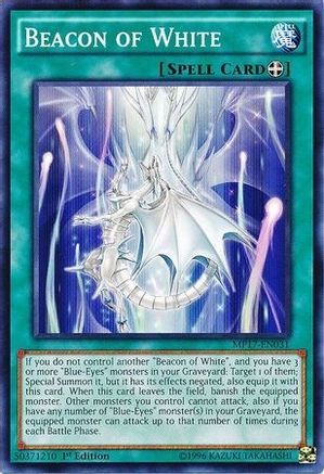 Beacon of White (MP17-EN031) - 2017 Mega-Tins Mega Pack 1st Edition - Premium Yugioh Single from Konami - Just $0.25! Shop now at Game Crave Tournament Store