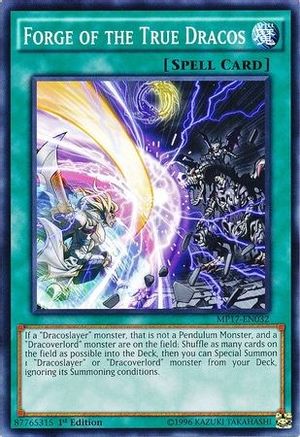 Forge of the True Dracos (MP17-EN032) - 2017 Mega-Tins Mega Pack 1st Edition - Premium Yugioh Single from Konami - Just $0.25! Shop now at Game Crave Tournament Store