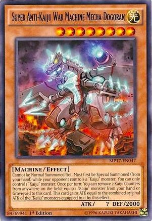 Super Anti-Kaiju War Machine Mecha-Dogoran (MP17-EN047) - 2017 Mega-Tins Mega Pack 1st Edition - Premium Yugioh Single from Konami - Just $0.26! Shop now at Game Crave Tournament Store