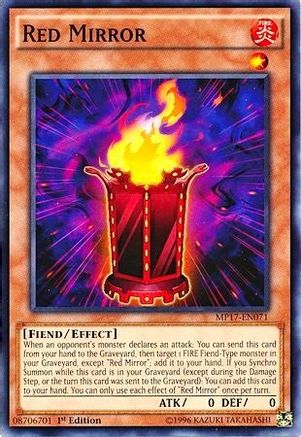 Red Mirror (MP17-EN071) - 2017 Mega-Tins Mega Pack 1st Edition - Premium Yugioh Single from Konami - Just $0.25! Shop now at Game Crave Tournament Store