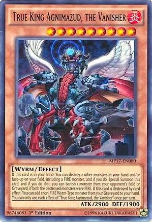 True King Agnimazud, the Vanisher (MP17-EN080) - 2017 Mega-Tins Mega Pack 1st Edition - Premium Yugioh Single from Konami - Just $0.61! Shop now at Game Crave Tournament Store