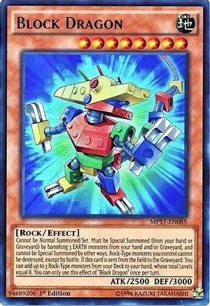 Block Dragon (MP17-EN085) - 2017 Mega-Tins Mega Pack 1st Edition - Premium Yugioh Single from Konami - Just $0.52! Shop now at Game Crave Tournament Store
