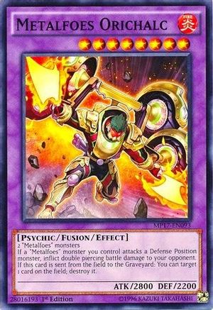 Metalfoes Orichalc (MP17-EN093) - 2017 Mega-Tins Mega Pack 1st Edition - Premium Yugioh Single from Konami - Just $0.25! Shop now at Game Crave Tournament Store