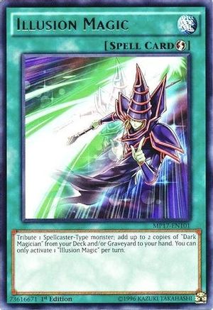 Illusion Magic (MP17-EN101) - 2017 Mega-Tins Mega Pack 1st Edition - Premium Yugioh Single from Konami - Just $0.08! Shop now at Game Crave Tournament Store