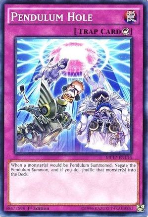 Pendulum Hole (MP17-EN116) - 2017 Mega-Tins Mega Pack 1st Edition - Premium Yugioh Single from Konami - Just $0.25! Shop now at Game Crave Tournament Store
